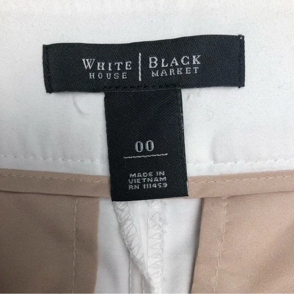 White House Black Market (WHBM) White Sailor 5” Shorts - Picture 7 of 9